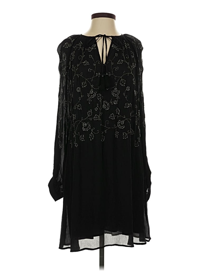 Pre-owned Ranna Gill Cocktail Dress In Black