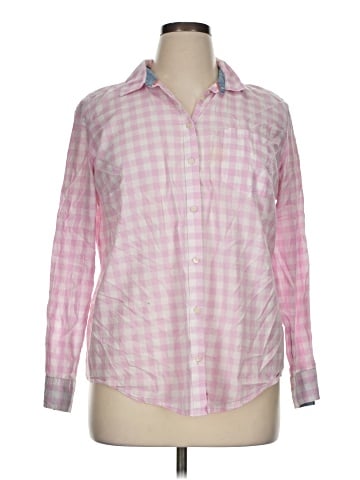 St. John's Bay Long Sleeve Button-Down Shirt (view 1)