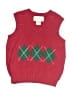 Strasburg 100% Cotton Argyle Red Sweater Vest Size 2T - 3T - photo 1