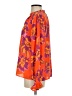 Fashion 100% Polyester Orange Long Sleeve Blouse Size S - photo 5