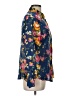 Assorted Brands 100% Cotton Floral Blue Long Sleeve Blouse Size L (estimated) - photo 4