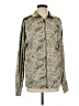 Tek Gear 100% Polyester Print Gold Track Jacket Size S - photo 1