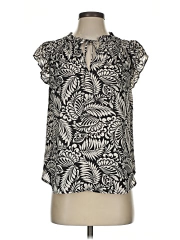 Ann Taylor LOFT Short Sleeve Blouse (view 1)