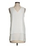 MICHAEL Michael Kors 100% Polyester Ivory Sleeveless Blouse Size S - photo 1