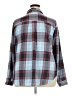 Old Navy 100% Cotton Plaid Blue Long Sleeve Button-Down Shirt Size XXL - photo 2
