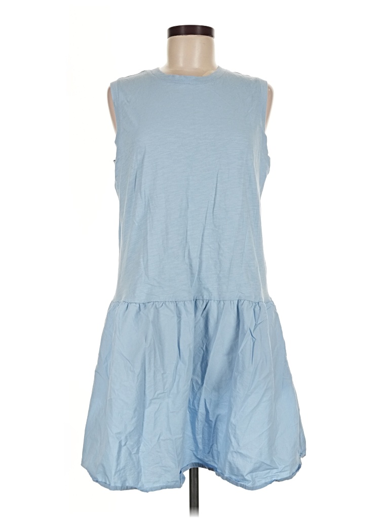 Pre-owned Universal Thread Casual Dress In Blue