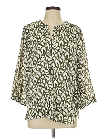 Jachs Girlfriend 3/4 Sleeve Blouse (view 1)