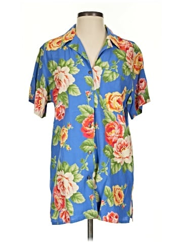 Jones New York Sport Short Sleeve Blouse (view 1)