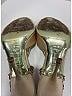 Prada 100% Satin Ivory Tan Sandals Size EU 36 1/2 - photo 8