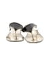 Steve Madden Silver Flip Flops Size 6 - photo 2