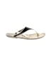 Steve Madden Silver Flip Flops Size 6 - photo 1