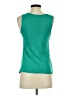 Elle 100% Rayon Green Sleeveless Blouse Size XS - photo 2