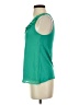 Elle 100% Rayon Green Sleeveless Blouse Size XS - photo 5