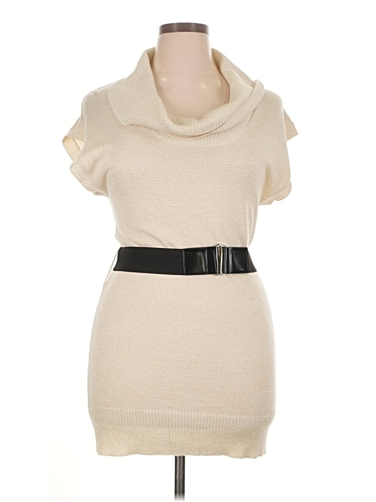 Pre-owned A. Byer Casual Dress In Ivory