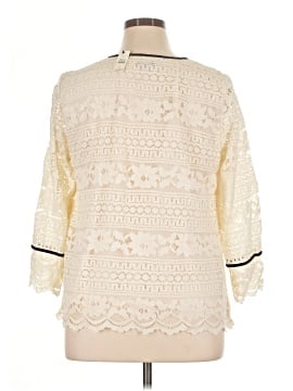 Talbots 3/4 Sleeve Blouse (view 2)