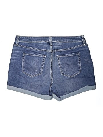 a.n.a. A New Approach Denim Shorts (view 2)