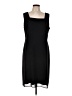 Dana Kay 100% Polyester Solid Black Cocktail Dress Size 14 - photo 1