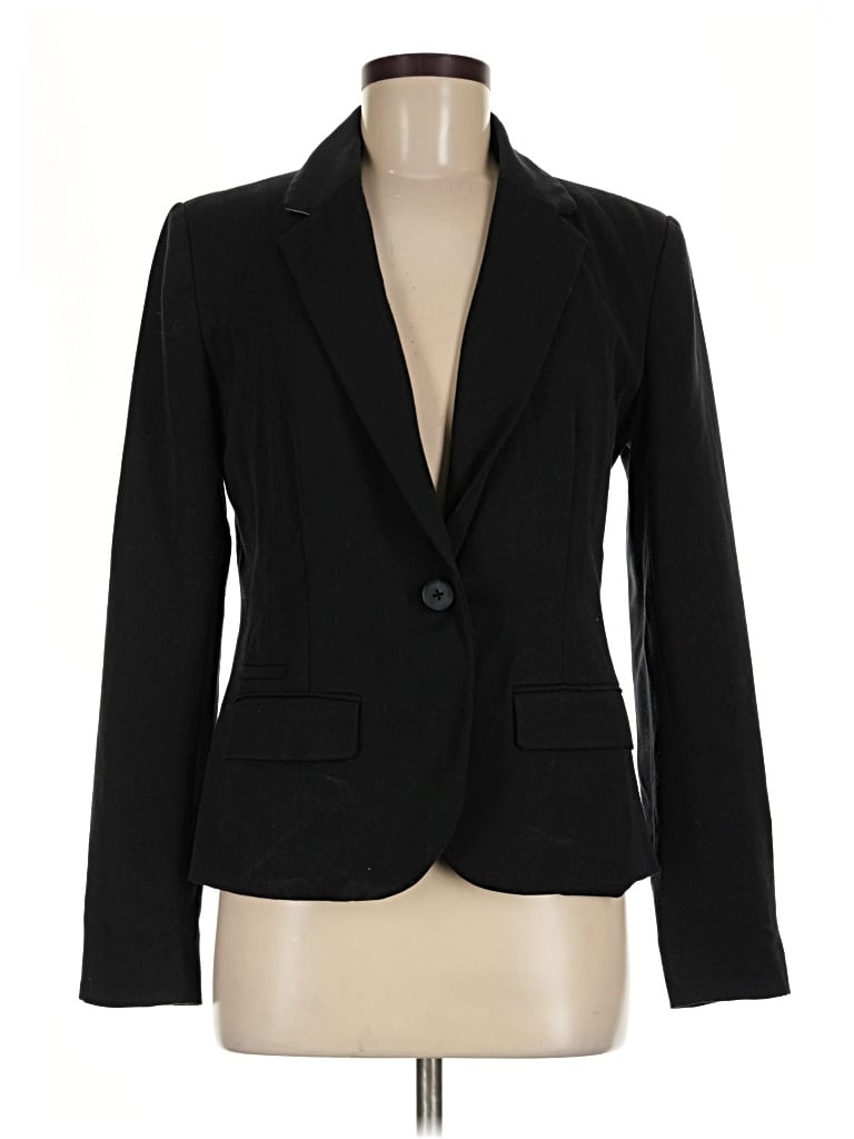Pre-owned Merona Blazer Jacket In Black
