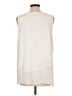 J.Jill 100% Polyester Ivory Sleeveless Blouse Size L - photo 2