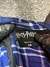 Harry Potter Plaid Blue Casual Dress Size L - photo 7