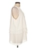 J.Jill 100% Polyester Ivory Sleeveless Blouse Size L - photo 4