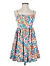Shein Tropical Orange Casual Dress Size S - photo 1