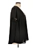 Torrid Black Short Sleeve Blouse Size Lg Plus (0) - photo 4