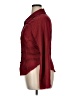 Cider Houndstooth Red Long Sleeve Blouse Size 1X - photo 5