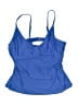 Athleta Solid Blue Swimsuit Top Size 40B/C - photo 1