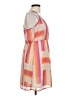 Roxy 100% Polyester Color Block Orange Casual Dress Size L - photo 4