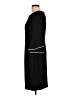 DKNY Solid Black Cocktail Dress Size 10 - photo 5
