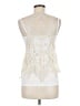 No Boundaries 100% Polyester Ivory Sleeveless Blouse Size M - photo 2