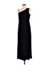 MSK Solid Black Casual Dress Size M - photo 1