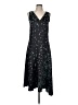 Vince. 100% Polyester Stars Black Cocktail Dress Size M - photo 1