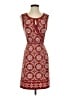 Max Studio Paisley Burgundy Casual Dress Size S - photo 1