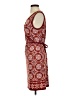 Max Studio Paisley Burgundy Casual Dress Size S - photo 5