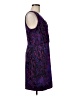 Express Chevron-herringbone Purple Cocktail Dress Size M - photo 4