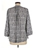 NYDJ 100% Polyester Gray 3/4 Sleeve Blouse Size M - photo 2