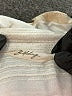 Billabong 100% Rayon Stripes Ivory Long Sleeve Button-Down Shirt Size M - photo 7