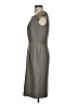 Calvin Klein Solid Gray Casual Dress Size 4 - photo 5