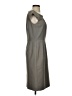 Calvin Klein Solid Gray Casual Dress Size 4 - photo 4