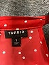 Torrid 100% Polyester Red Sleeveless Blouse Size 1X Plus (1) - photo 7