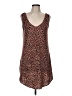 Unbranded Tweed Brown Burgundy Casual Dress Size M - photo 1