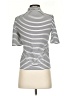 J.Crew Stripes Ivory Short Sleeve Turtleneck Size S - photo 2