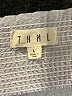 THML 100% Cotton Blue 3/4 Sleeve Blouse Size L - photo 7