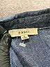 Easel 100% Cotton Blue 3/4 Sleeve Button-Down Shirt Size S - photo 7