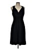 Soma Solid Black Cocktail Dress Size L - photo 1