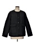 Ann Taylor LOFT 100% Nylon Solid Black Jacket Size L - photo 1