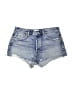 AGOLDE 100% Cotton Blue Denim Shorts Size 31 waist - photo 1