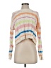 Jessica Simpson Stripes White Pullover Sweater Size S - photo 1
